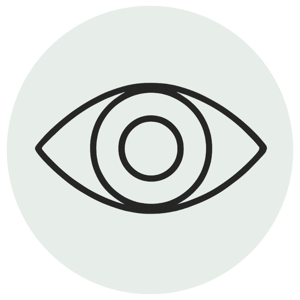 Auge mit Hintergrund